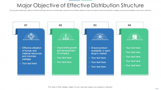 Major Objective Of Effective Distribution Structure Demonstration PDF