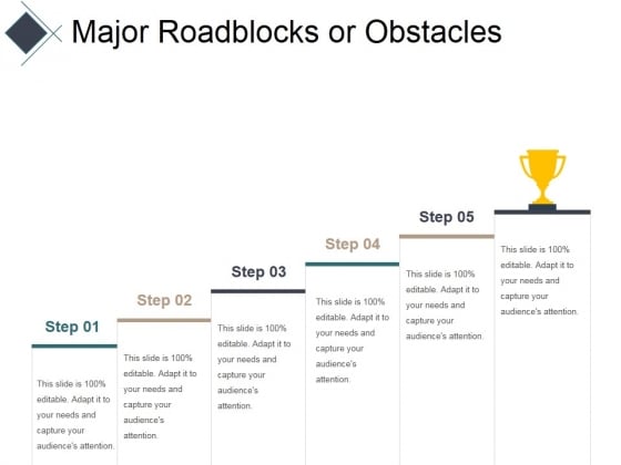 Major Roadblocks Or Obstacles Ppt PowerPoint Presentation Inspiration Maker Major Roadblocks Or Obstacles Ppt PowerPoint Presentation Inspiration Maker