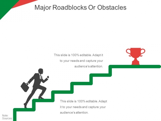 Major Roadblocks Or Obstacles Template 1 Ppt PowerPoint Presentation Pictures Infographics Major Roadblocks Or Obstacles Template 1 Ppt PowerPoint Presentation Pictures Infographics
