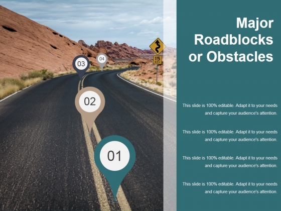 Major Roadblocks Or Obstacles Template Ppt PowerPoint Presentation Inspiration Example Topics Major Roadblocks Or Obstacles Template Ppt PowerPoint Presentation Inspiration Example Topics