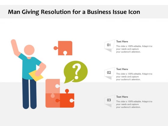 Man Giving Resolution For A Business Issue Icon Ppt PowerPoint Presentation File Pictures PDF Man Giving Resolution For A Business Issue Icon Ppt PowerPoint Presentation File Pictures PDF