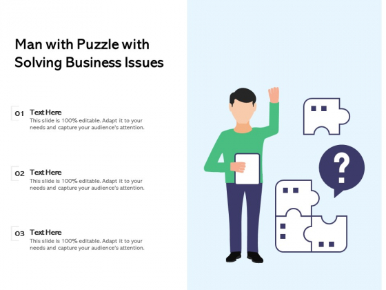 Man With Puzzle With Solving Business Issues Ppt PowerPoint Presentation Infographics Background Images PDF Man With Puzzle With Solving Business Issues Ppt PowerPoint Presentation Infographics Background Images PDF
