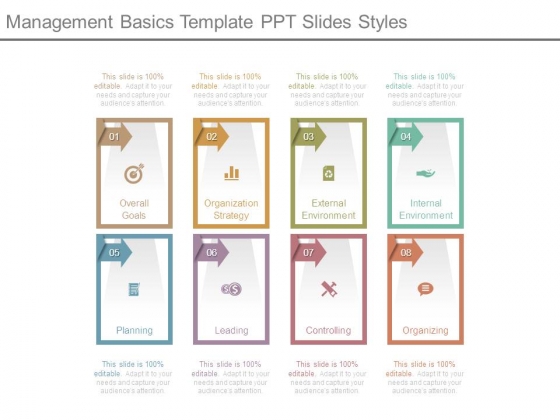 Management Basics Template Ppt Slides Styles Management Basics Template Ppt Slides Styles