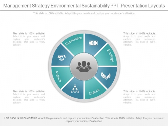 Management Strategy Environmental Sustainability Ppt Presentation Layouts