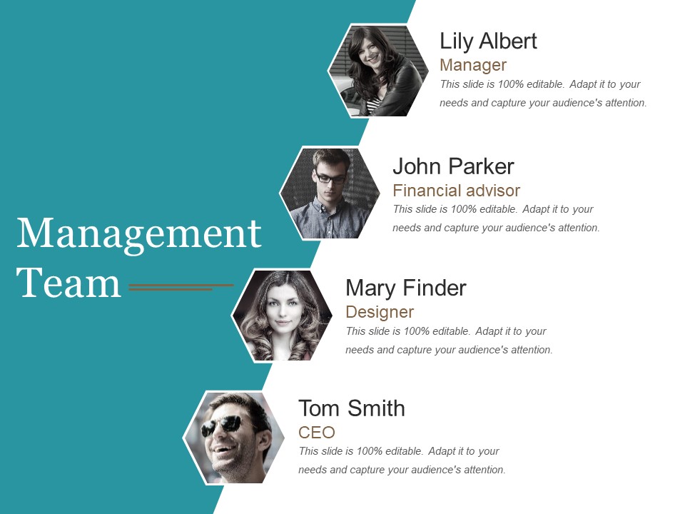 Management Team Template 2 Ppt PowerPoint Presentation Slides ...
