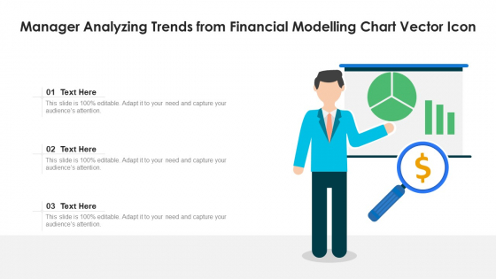 Manager Analyzing Trends From Financial Modelling Chart Vector Icon Portrait PDF Manager Analyzing Trends From Financial Modelling Chart Vector Icon Portrait PDF