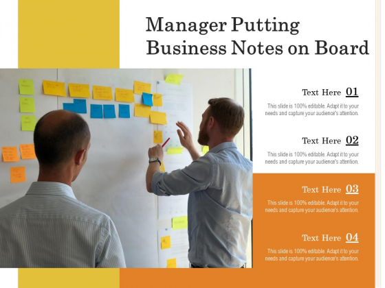 Manager Putting Business Notes On Board Ppt PowerPoint Presentation Infographics Professional PDF Manager Putting Business Notes On Board Ppt PowerPoint Presentation Infographics Professional PDF