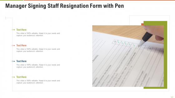 Manager Signing Staff Resignation Form With Pen Ppt Styles Format PDF Manager Signing Staff Resignation Form With Pen Ppt Styles Format PDF