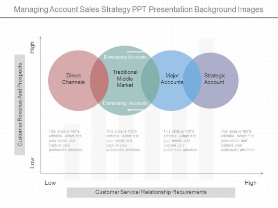 Managing Account Sales Strategy Ppt Presentation Background Images