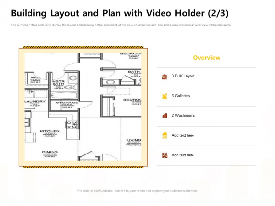 Managing Construction Work Building Layout And Plan With Video Holder Building Layout Elements PDF Managing Construction Work Building Layout And Plan With Video Holder Building Layout Elements PDF