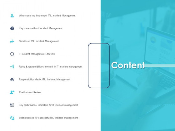Managing ITIL Incidents Planning Content Introduction PDF Managing ITIL Incidents Planning Content Introduction PDF