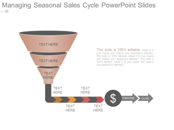 Managing Seasonal Sales Cycle Powerpoint Slides Managing Seasonal Sales Cycle Powerpoint Slides