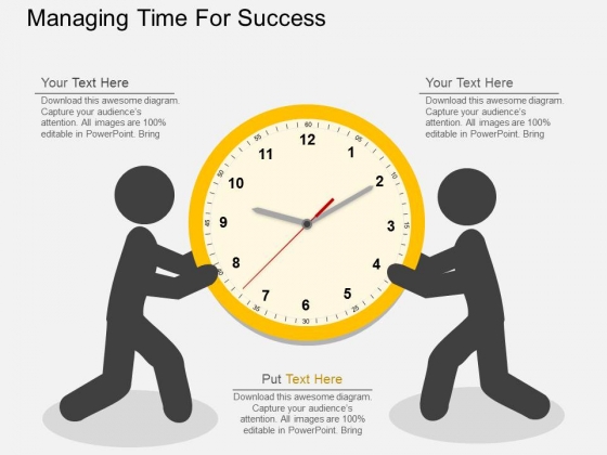 Managing Time For Success Powerpoint Templates