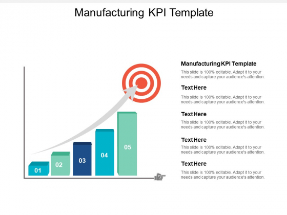 Manufacturing KPI Template Ppt PowerPoint Presentation Layouts Clipart Images Cpb