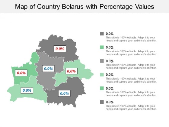 Map Of Country Belarus With Percentage Values Ppt PowerPoint Presentation Slides Introduction Map Of Country Belarus With Percentage Values Ppt PowerPoint Presentation Slides Introduction