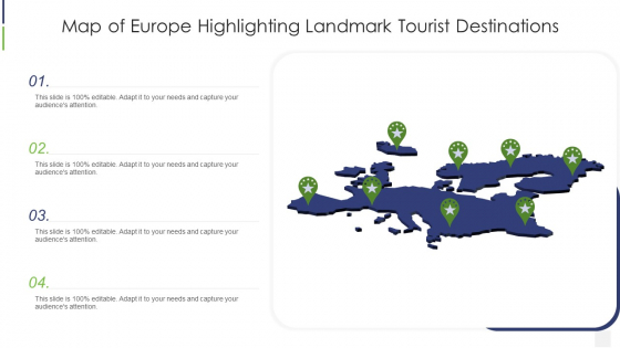 Map Of Europe Highlighting Landmark Tourist Destinations Rules PDF Map Of Europe Highlighting Landmark Tourist Destinations Rules PDF