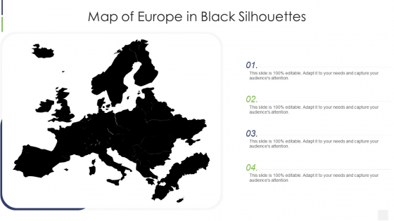 Map Of Europe In Black Silhouettes Structure PDF Map Of Europe In Black Silhouettes Structure PDF