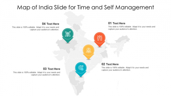 Map Of India Slide For Time And Self Management Introduction PDF Map Of India Slide For Time And Self Management Introduction PDF