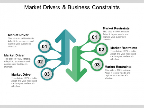 Market Drivers And Business Constraints Ppt PowerPoint Presentation Summary Examples