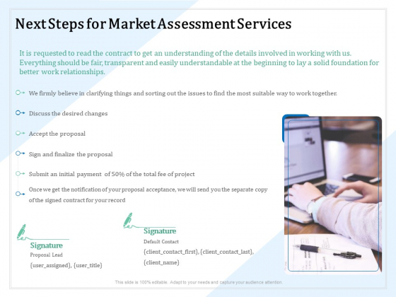 Market Research Next Steps For Market Assessment Services Ppt PowerPoint Presentation Slides Introduction PDF Market Research Next Steps For Market Assessment Services Ppt PowerPoint Presentation Slides Introduction PDF