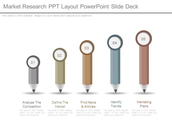 Market Research Ppt Layout Powerpoint Slide Deck