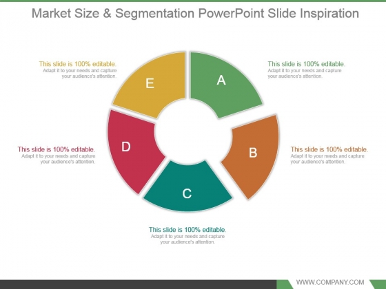 Market Size And Segmentation Powerpoint Slide Inspiration Market Size And Segmentation Powerpoint Slide Inspiration