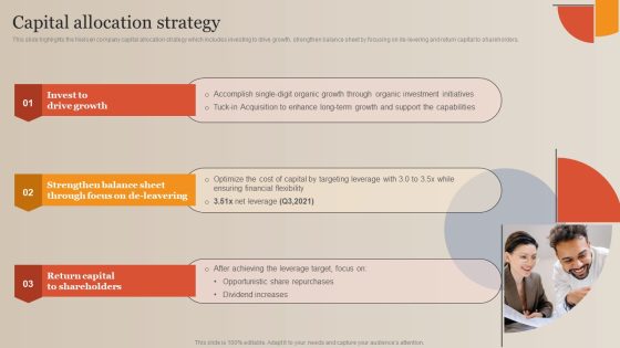 Market Study Company Outline Capital Allocation Strategy Sample PDF