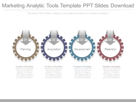 Marketing Analytic Tools Template Ppt Slides Download