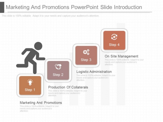 Marketing And Promotions Powerpoint Slide Introduction