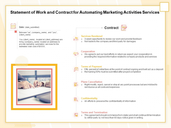 Marketing Automation Statement Of Work And Contract For Automating Marketing Activities Services Clipart PDF Marketing Automation Statement Of Work And Contract For Automating Marketing Activities Services Clipart PDF