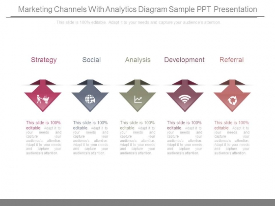 Marketing Channels With Analytics Diagram Sample Ppt Presentation Marketing Channels With Analytics Diagram Sample Ppt Presentation