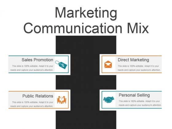 Marketing Communication Mix Ppt PowerPoint Presentation Samples