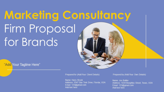 Marketing Consultancy Firm Proposal For Brands Ppt PowerPoint Presentation Complete Deck With Slides
