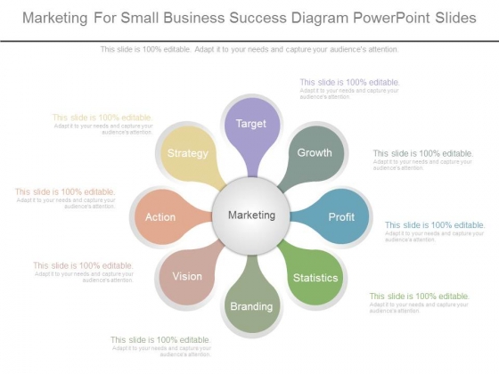 Marketing For Small Business Success Diagram Powerpoint Slides Marketing For Small Business Success Diagram Powerpoint Slides