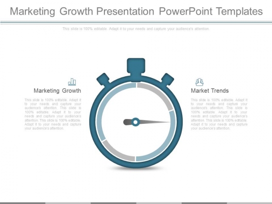 Marketing Growth Presentation Powerpoint Templates