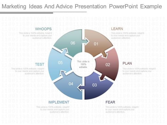 Marketing Ideas And Advice Presentation Powerpoint Example Marketing Ideas And Advice Presentation Powerpoint Example