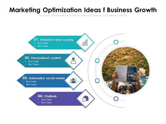 Marketing Optimization Ideas F Business Growth Ppt PowerPoint Presentation Slides Good PDF Marketing Optimization Ideas F Business Growth Ppt PowerPoint Presentation Slides Good PDF