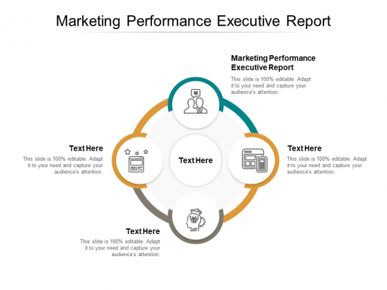 Marketing Performance Executive Report Ppt PowerPoint Presentation Summary Cpb