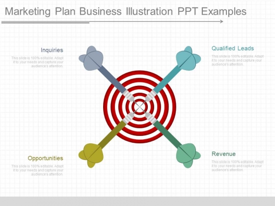 Marketing Plan Business Illustration Ppt Examples