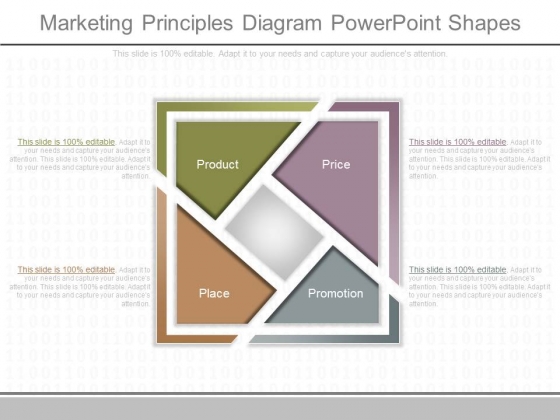 Marketing Principles Diagram Powerpoint Shapes Marketing Principles Diagram Powerpoint Shapes