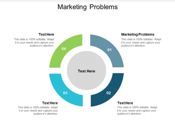 Marketing Problems Ppt PowerPoint Presentation Portfolio Visual Aids Cpb