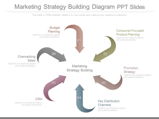 Marketing Strategy Building Diagram Ppt Slides Marketing Strategy Building Diagram Ppt Slides