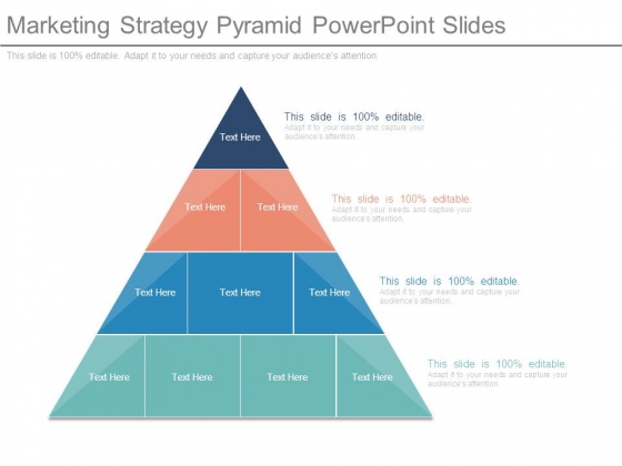 Marketing Strategy Pyramid Powerpoint Slides Marketing Strategy Pyramid Powerpoint Slides