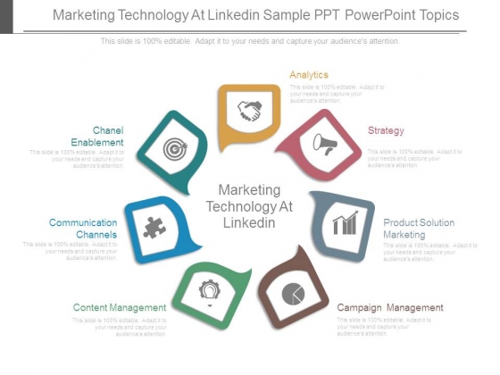 Marketing Technology At Linkedin Sample Ppt Powerpoint Topics