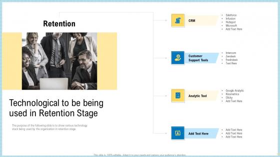 Marketing Technology Stack Technological To Be Being Used In Retention Stage Graphics PDF Marketing Technology Stack Technological To Be Being Used In Retention Stage Graphics PDF