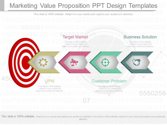 Marketing Value Proposition Ppt Design Templates