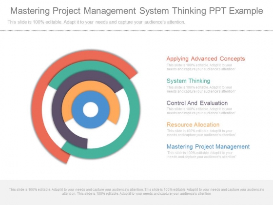 Mastering Project Management System Thinking Ppt Example