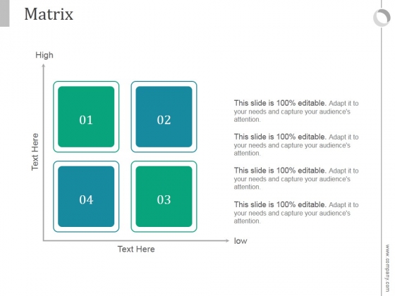 Matrix Ppt PowerPoint Presentation Deck Matrix Ppt PowerPoint Presentation Deck