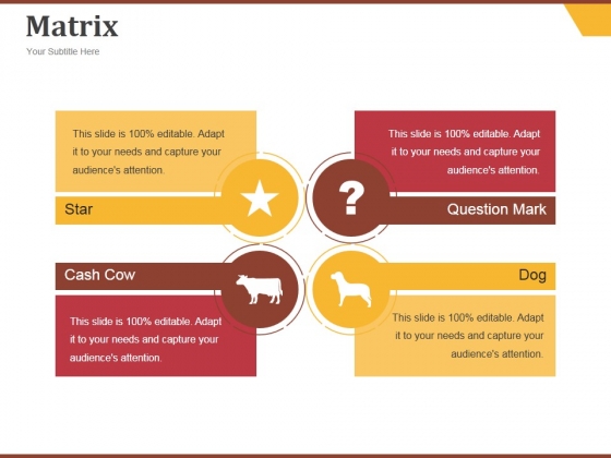 Matrix Ppt PowerPoint Presentation Outline Ideas Matrix Ppt PowerPoint Presentation Outline Ideas