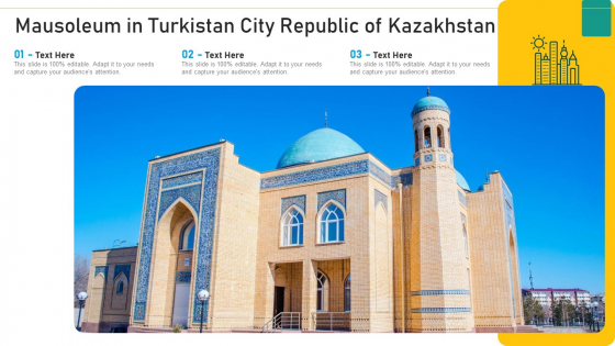 Mausoleum In Turkistan City Republic Of Kazakhstan Introduction PDF